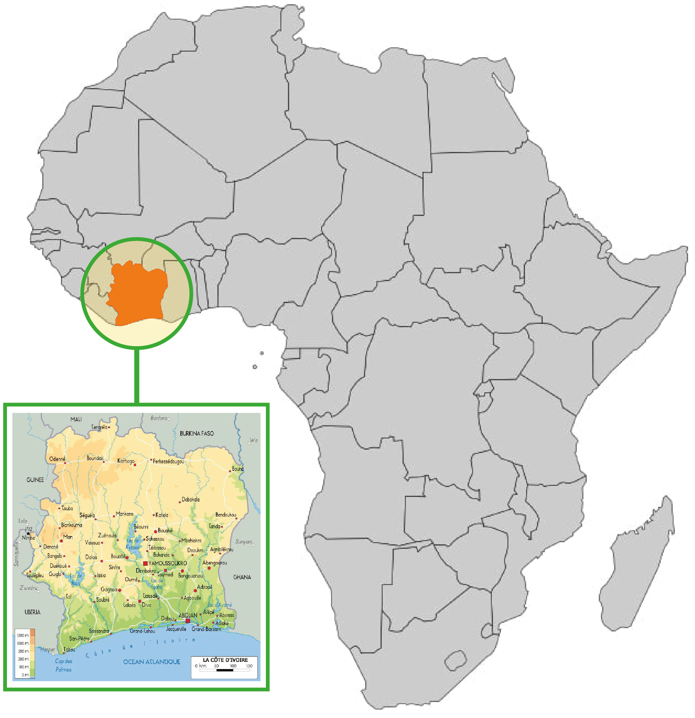 CI dans la sous region